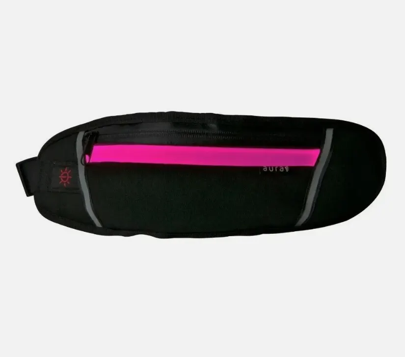 20 X Hi Visibility LED Rechargeable Phone Waist Bag, Phone Charging Bum Bag Portable