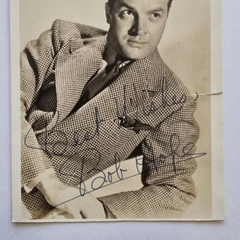 Bob Hope Signed Photograph