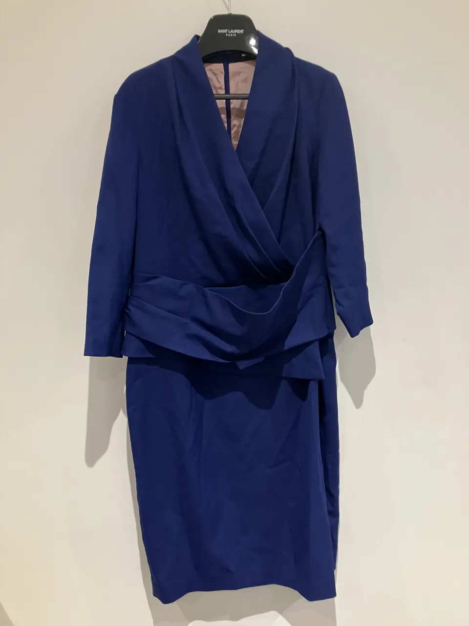 The Fold Wrap dress worn by Suanne Braun