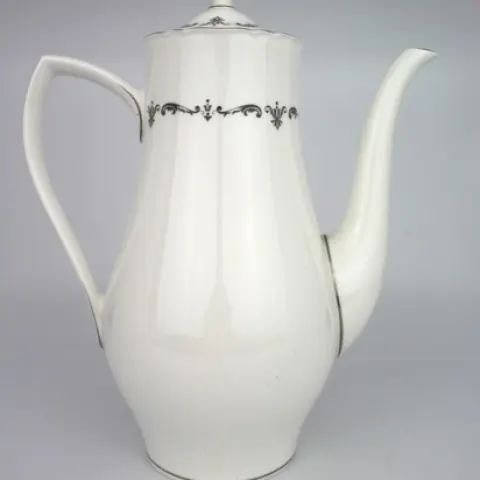 Royal Worcester Silver Chantilly Coffee Pot