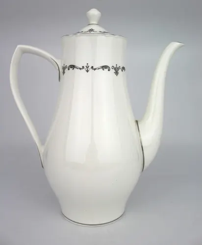 Royal Worcester Silver Chantilly Coffee Pot