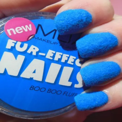 24 x Make Up Acadamy Fur Effect Nails Boo Fluff - RRP £4.50 EACH L9b