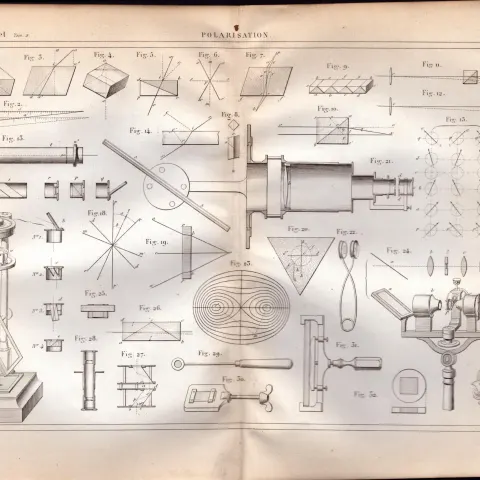 Experimental Physics Optics Meteorology Instruments Etc Antique Diagram-20.