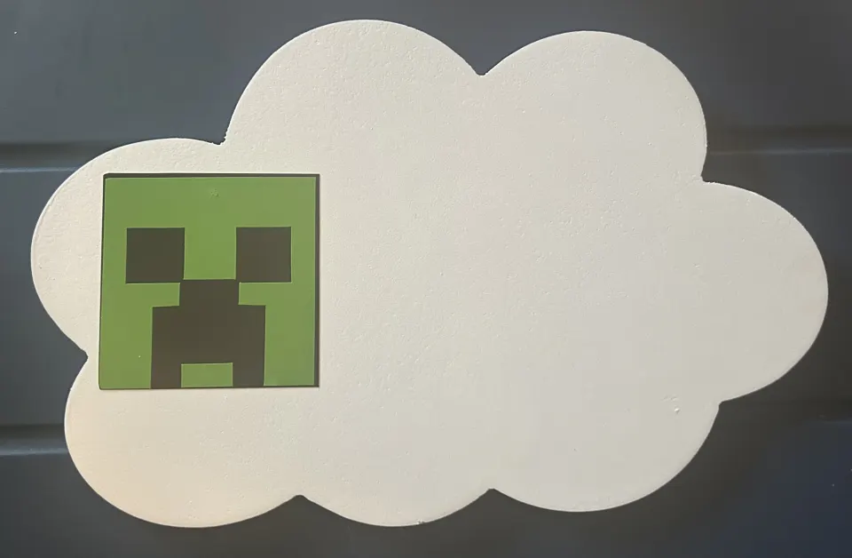 Minecraft Door / Wall Plaque - Any Name can be added.