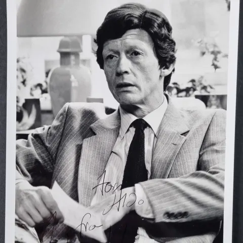 John Hurt Original Signature