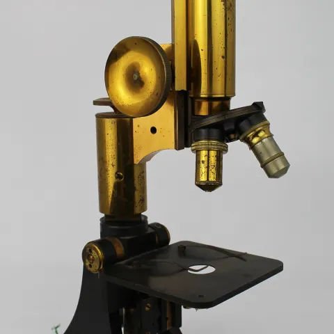 Antique Henry Crouch Microscope