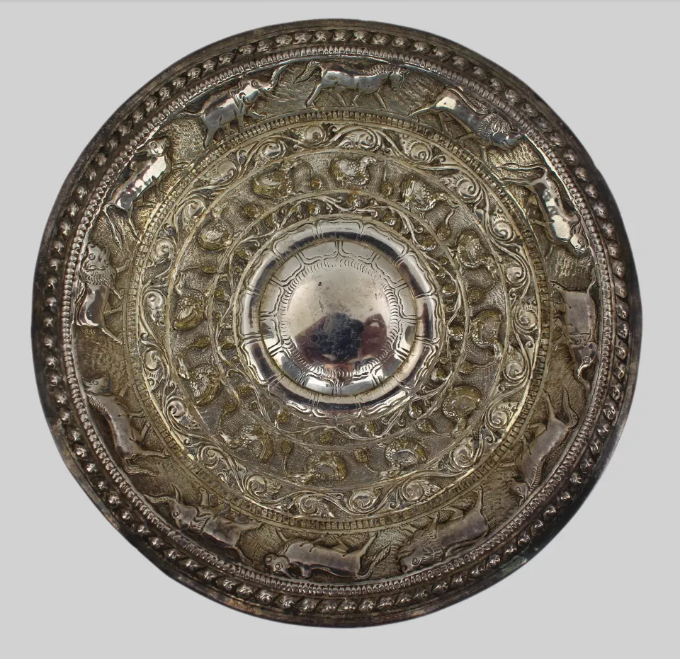 Antique Decorative Shield Circa 19th Century