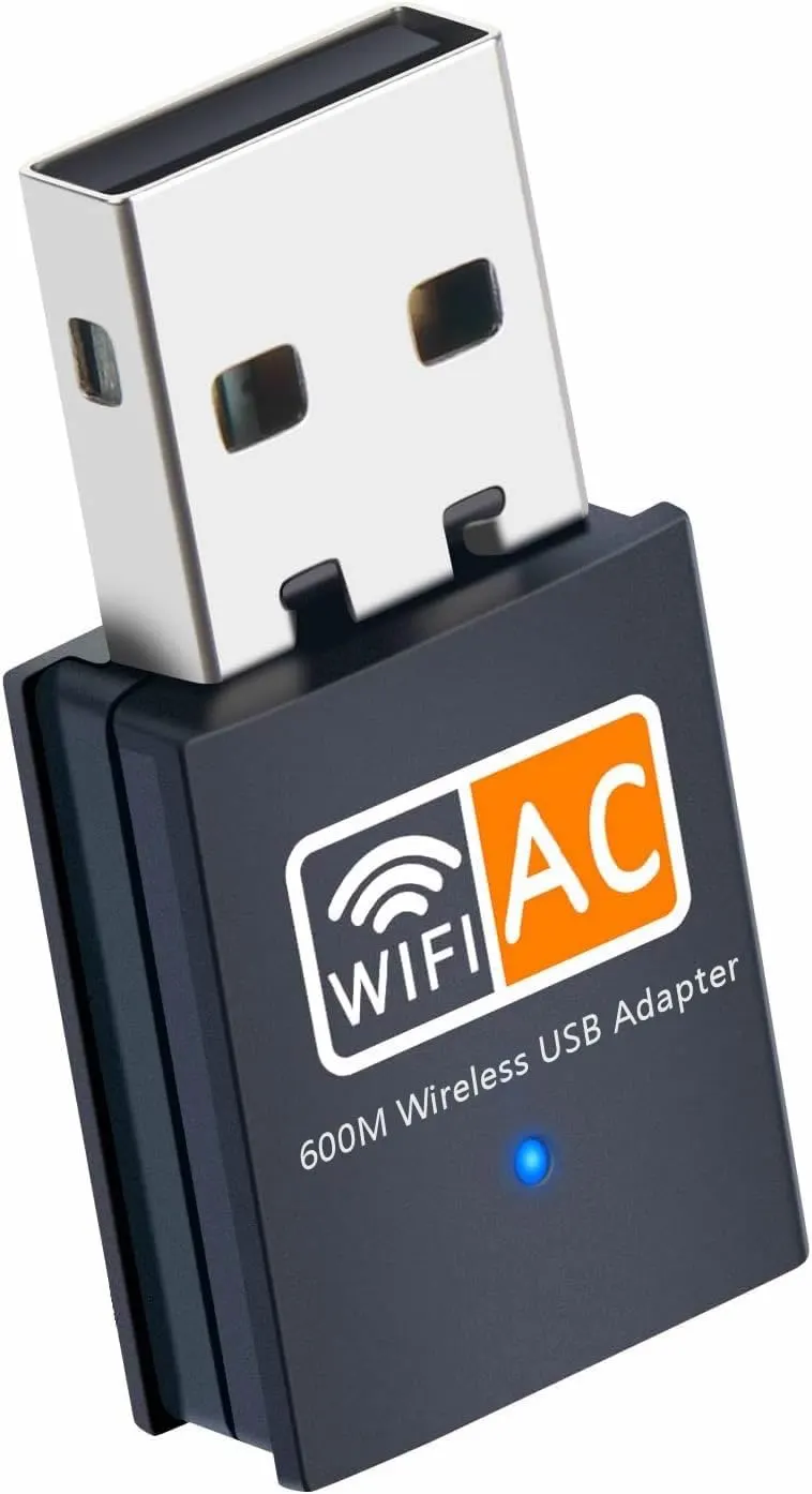 Wifi Dongle, AC600 802.11AC Dual Band 2.4Ghz And 5GHz L4a sku-4107
