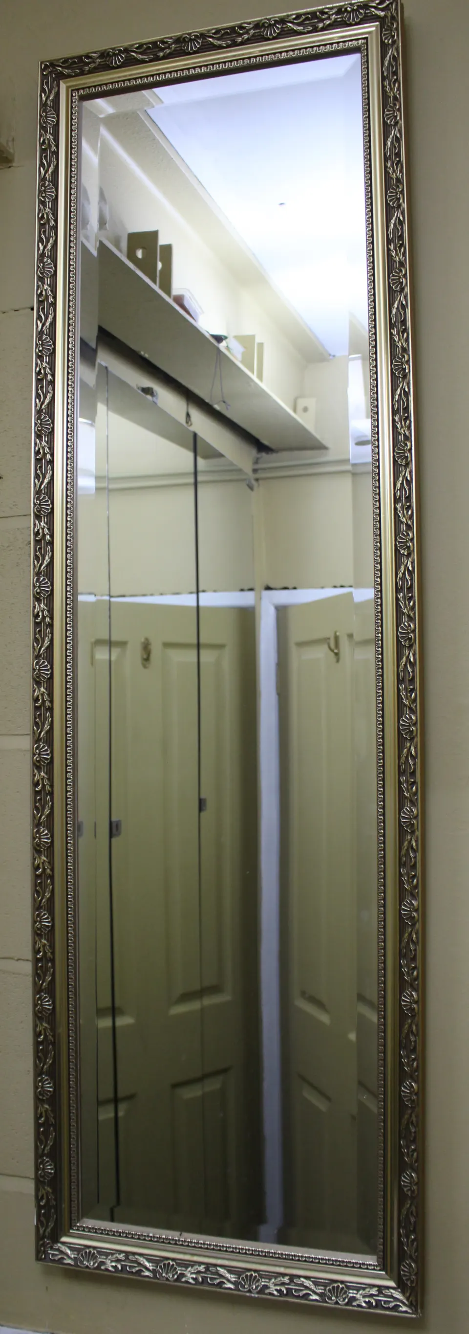 Thin Vintage Gilt Mirror