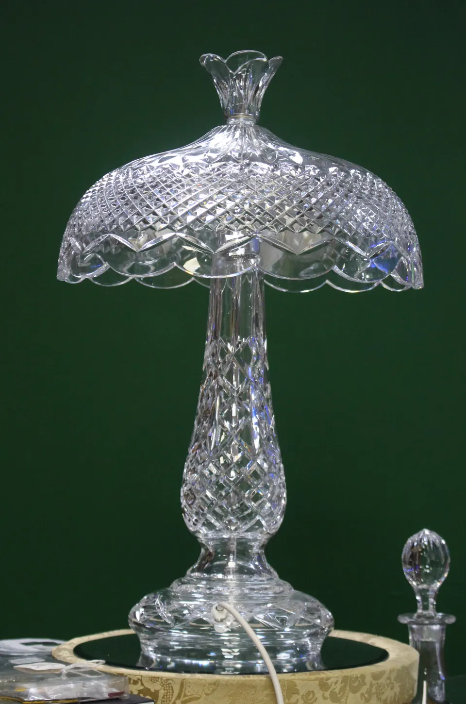 Pair of Waterford 23 inch Achille Lamps