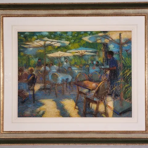 John Mackie Framed Original Pastel