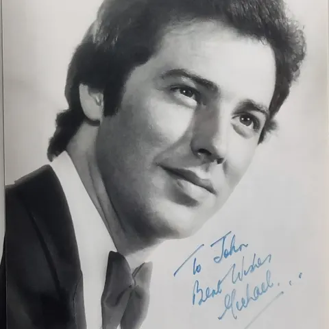 Michael Barrymore Original Signature
