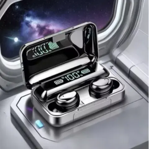 Bluetooth 5.1 TWS Wireless Earphones – 9D Stereo, High Bass, Touch Control,I