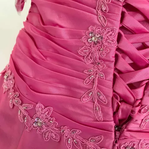 Hermione "Gorgeous" collection prom dress RRP £495 size 8 in pink