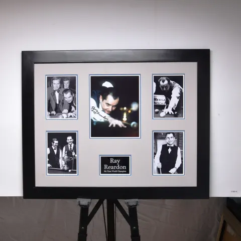 RAY REARDON framed original signature presentation.
