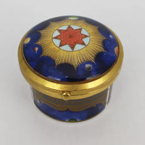 Royal Worcester Millennium Cased Travel Clock