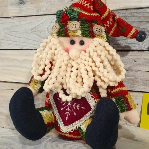 Luxury Weighted Santa decoration. Rrp £39.99