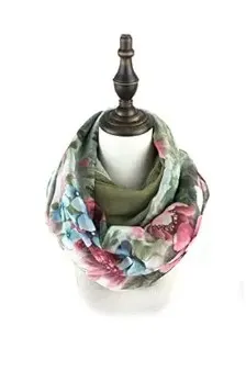 Women's Double Layer Scarf Total RRP £185.10 - Lb30 sku-3376