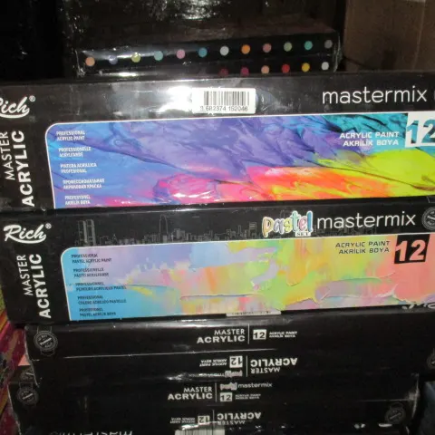 10 Pcs Assorted Metallic and Pastel Large Size Super Quality Paints Sets