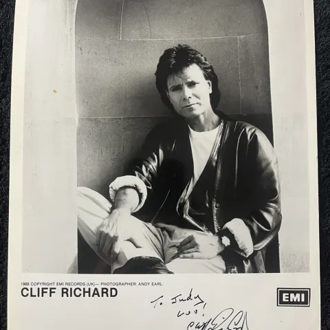 Cliff Richard Signed