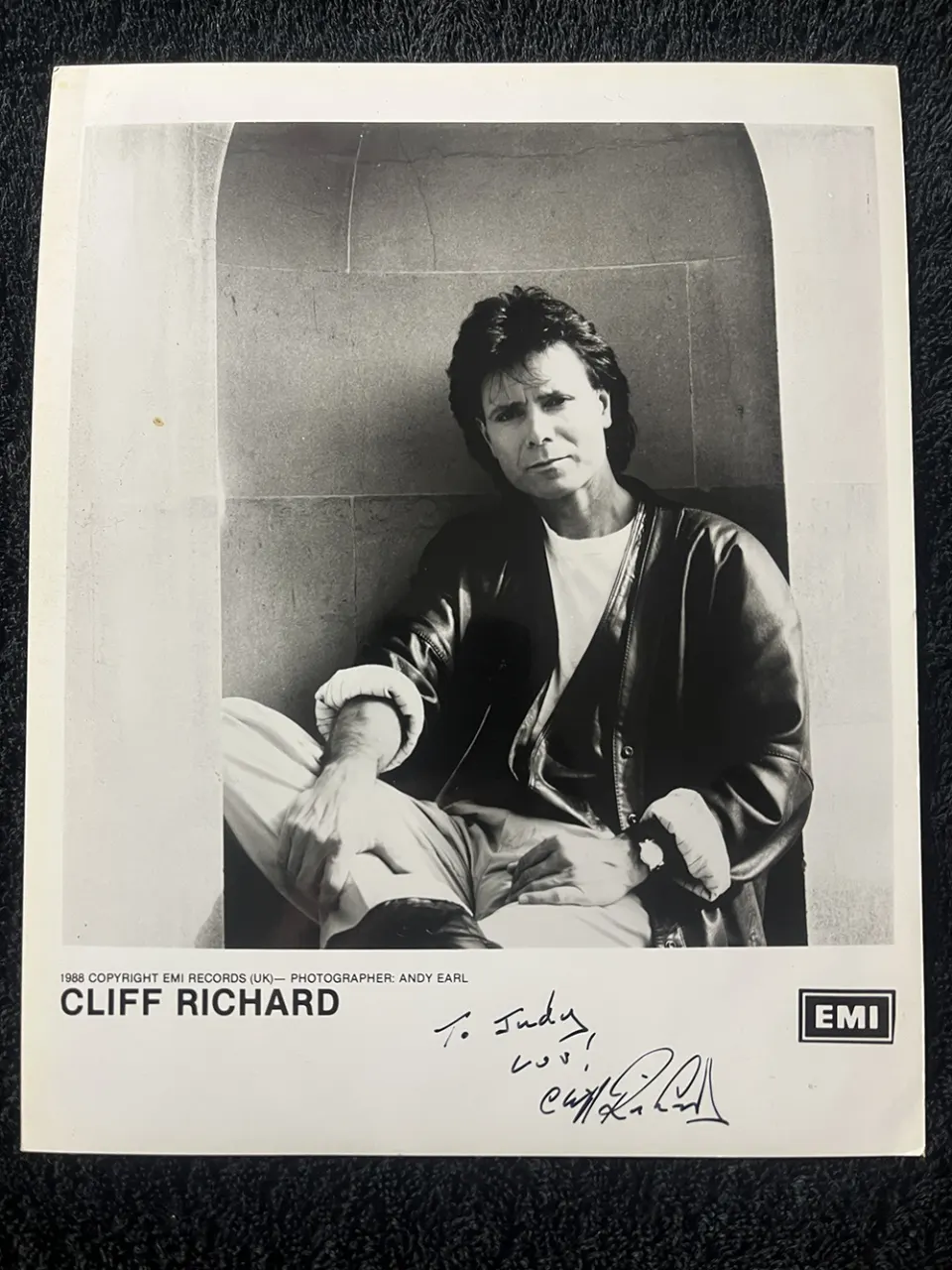 Cliff Richard Signed
