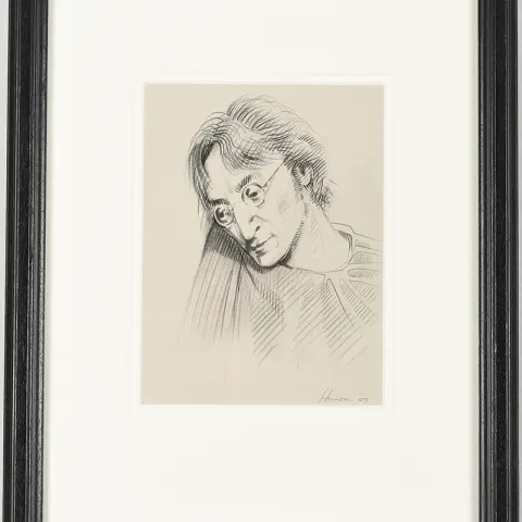 Original Sketch by Peter Howson OBE.