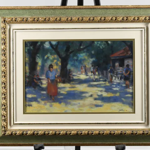 Original Pastel By Stanik