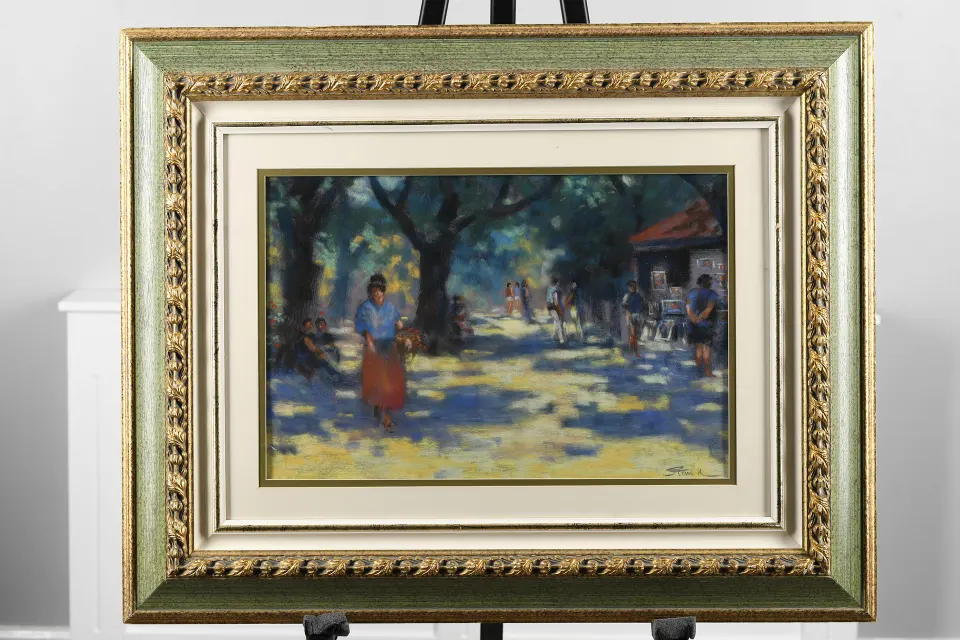 Original Pastel By Stanik