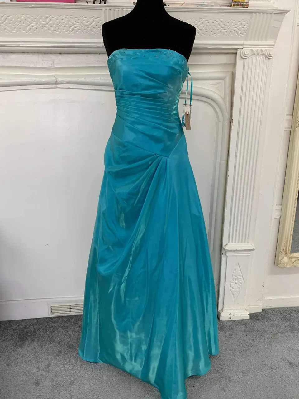Kingfisher blue prom dress size 6