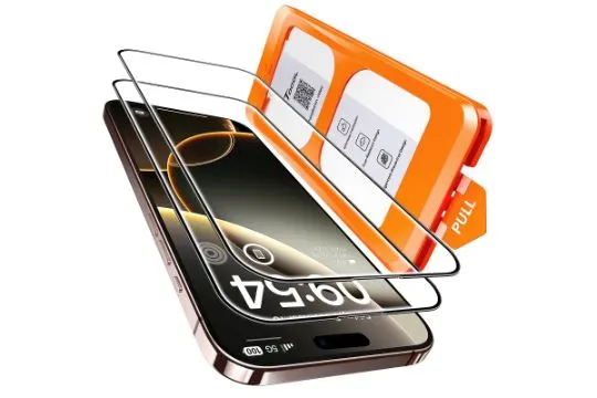 10 x 2 Pack for iPhone 16 Pro Screen Protector 6.3-Inch RRP £12.99 ea. L23b