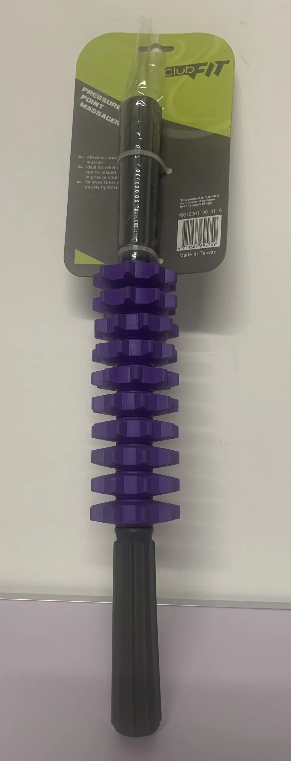 Club Fit - Pressure Point Massager (Purple) RRP £16.99 L12c sku-261