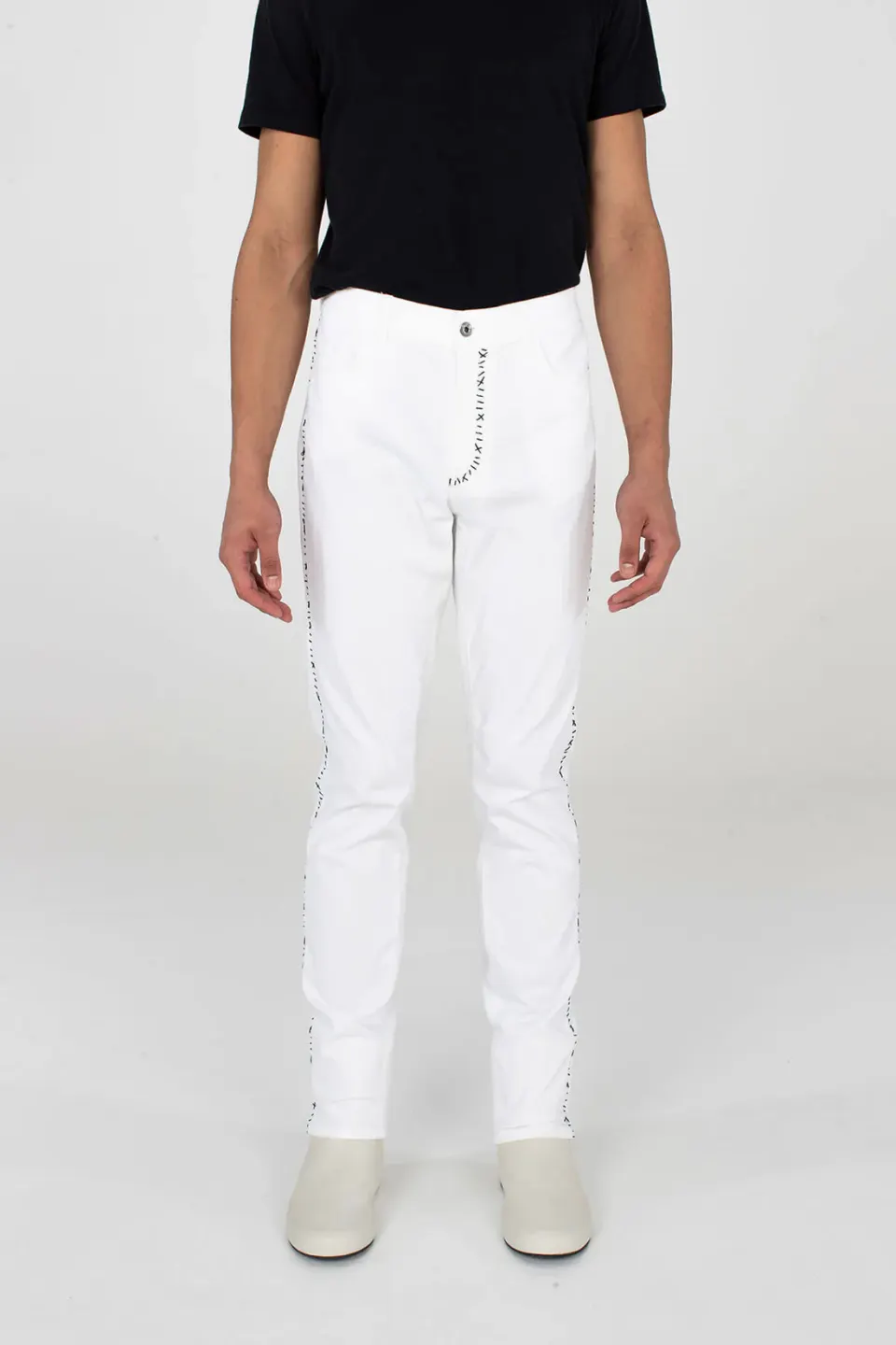 MJB Marc Jaques Burton Punk White Crixus Jeans, Online Price £470, Size 34
