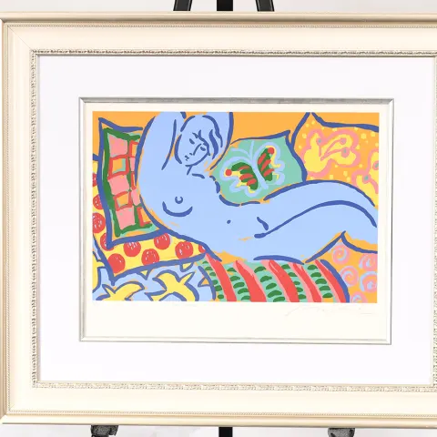 Limited Edition By Gerry Baptist "Blue Nude"