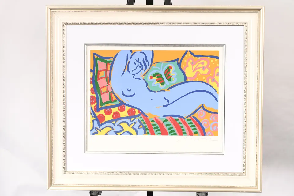 Limited Edition By Gerry Baptist "Blue Nude"