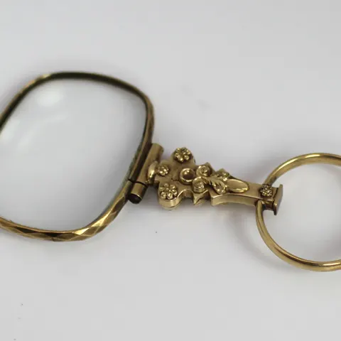 Gold Eye Glass