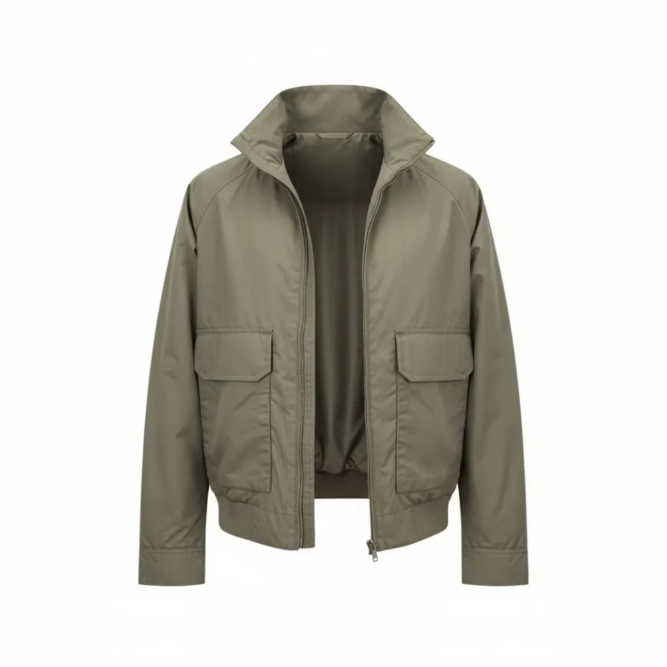 SkinniFitt Men's Olive Jacket - Large L8