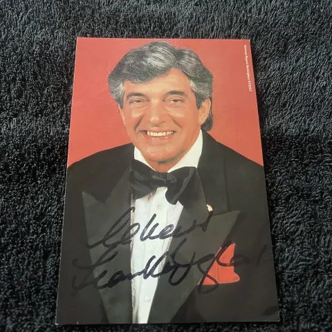 Frankie Vaughn Signed
