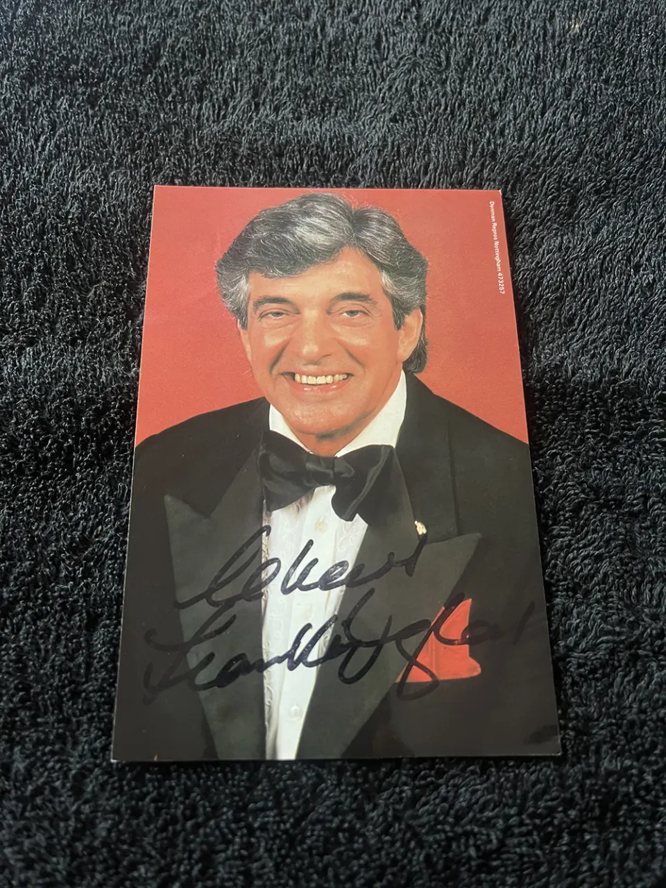 Frankie Vaughn Signed