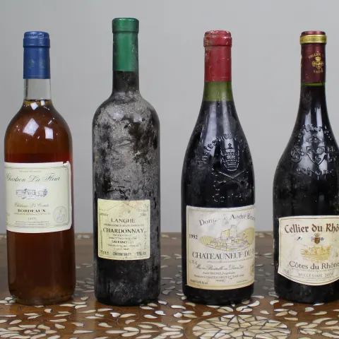 Collection of Old Vintage Wines (8 Bottles)