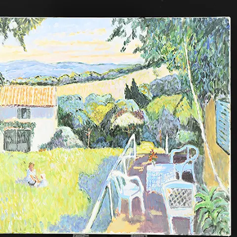 Original Oil On Canvas By The English Artist John Ash