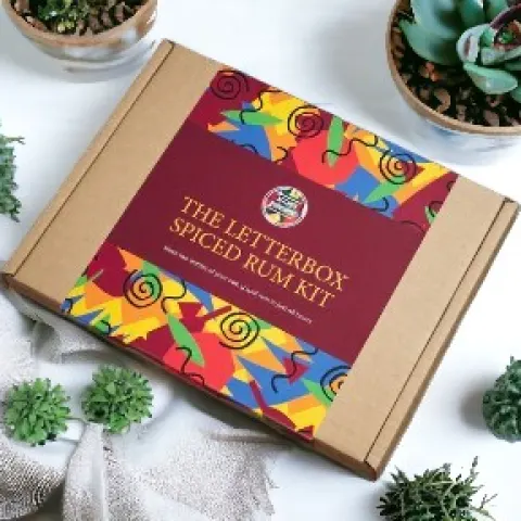 6 x The Letterbox Mothers Ruin Gin Kits And Spiced Rum Kits RRP £23.99 ea