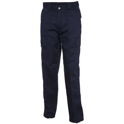 1 x Uneek Cargo Work Trousers Navy Size 36R