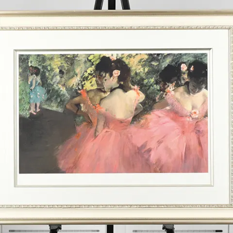 Framed Limited Edition by Edward Degas titled "Danseuses" One of only 50.