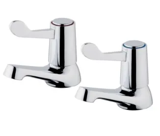 Set of 2 Chrome Basin Taps - RRP 30.00