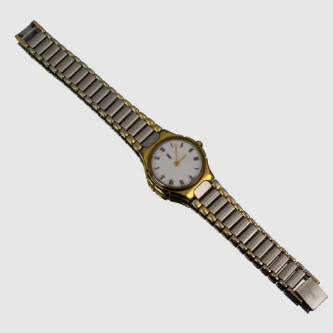Vintage Yves Saint Laurent (YSL) Two-Tone Wristwatch