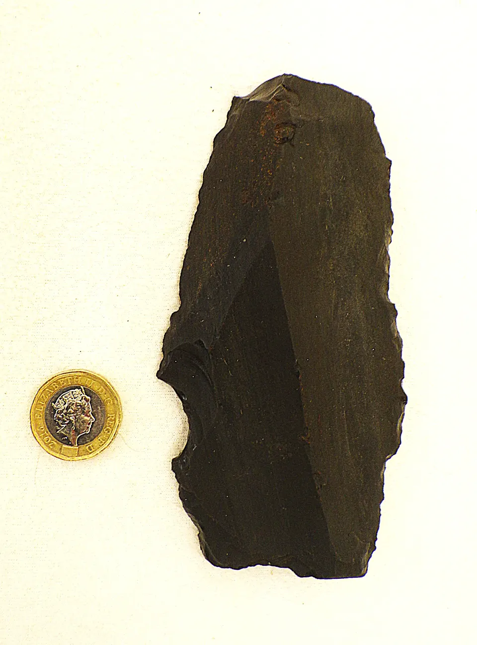 A Large Obsidian Neolithic Tool From Milos, Greece