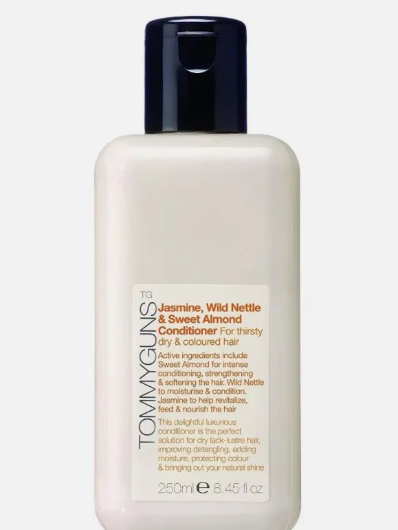 24 x TOMMYGUNS Jasmine Wild Nettle & Sweet Almond Conditioner 250 ml - RRP £5.50 each L31a
