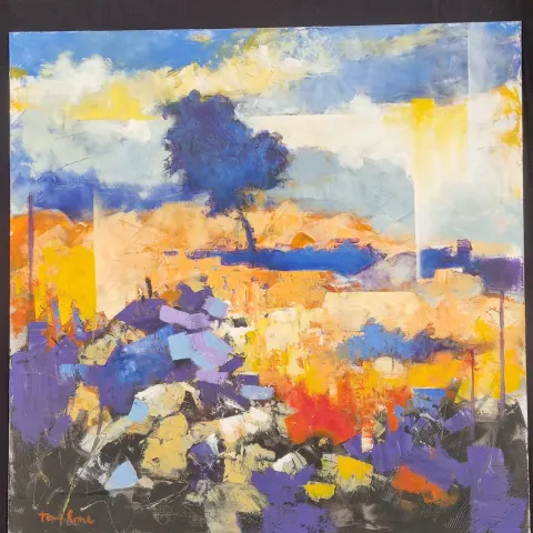 Tony Rome Original Oil.