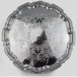Large Vintage Silver Plated Tray