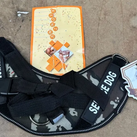 10 X Heavy duty Dog Harness NO PULL saftey lock service dog (MIX OF SIZES)